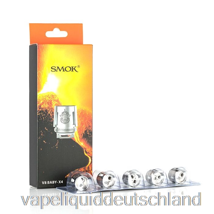 Smok TFV8 Baby Ersatzspulen V8 Baby-X4 Quadruple Core Vape Deutschland